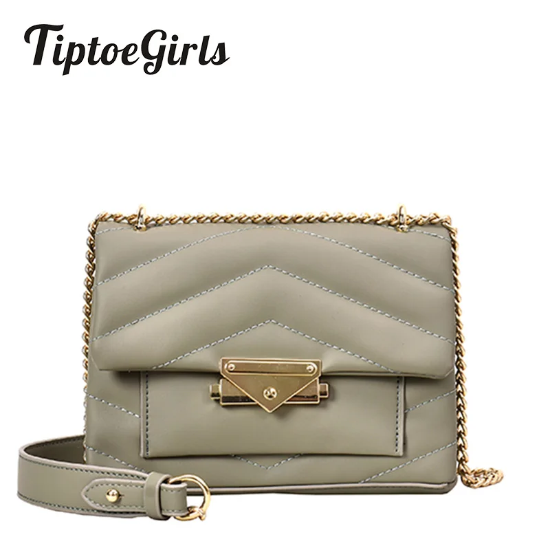 

Personality Lock Lock Lozenge Small Square Bag Female New Fashion High Quality Casual Wild Shoulder Messenger Bag