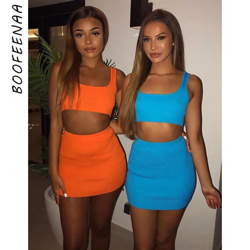 BOOFEENAA النيون مثير اثنين من قطعة تنورة مجموعة 2019 الصيف مضلع حك Bodycon قصيرة 2 قطعة نادي تتسابق للنساء مطابقة مجموعات C70I1 BOOFEENAA النيون مثير اثنين من قطعة تنورة مجموعة 2019 الصيف مضلع حك Bodycon قصيرة 2 قطعة نادي تتسابق للنساء مطابقة مجموعات C70I1