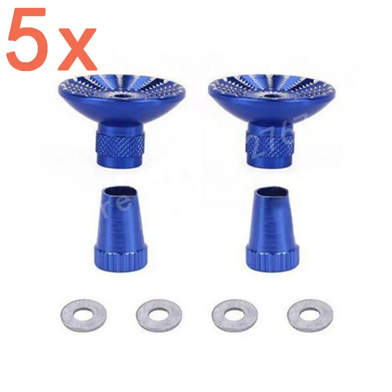 5 компл. CNC алюминий M3 3 мм Thumb Stick Umbrella Thumbstick для FU/JR контроллер передатчик RC