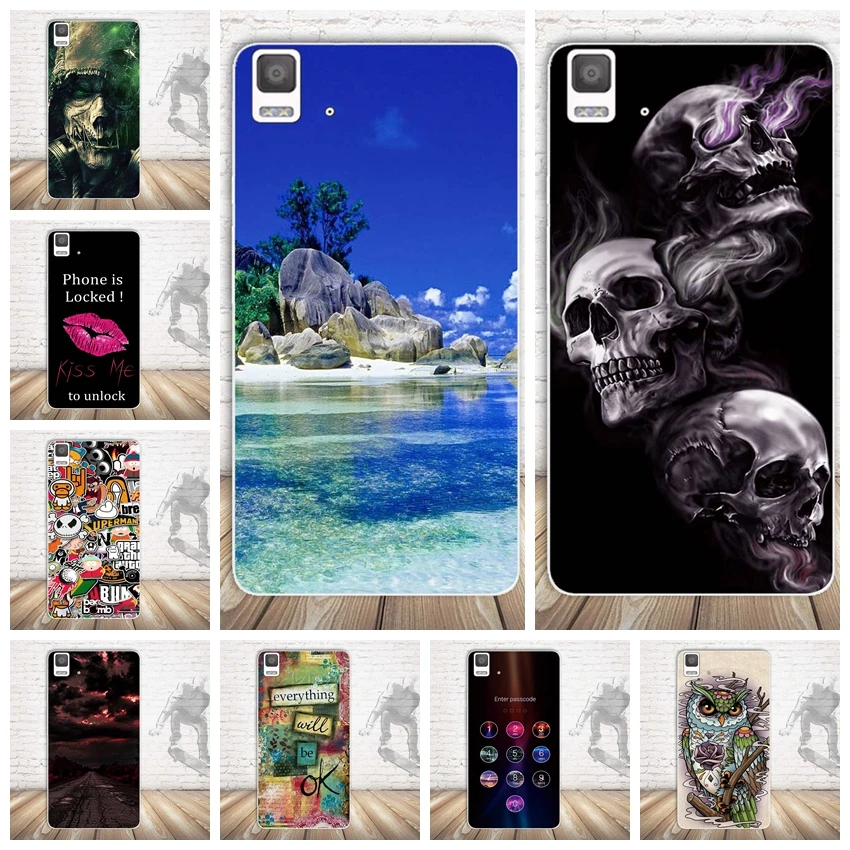 

3D Skin Colored Painting Patterns BQ Aquaris E5 Case Cover Soft TPU Case Silicon Back Cover for BQ Aquaris E5 Cell Phone Case