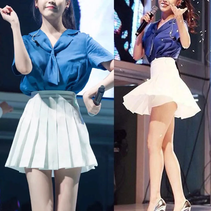 Новые Droppshiping летние женские Мини плиссированные юбки с высокой талией для школьницы, Скейтер, теннисные шорты, юбки BFJ55