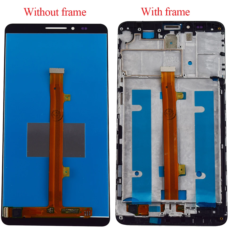 

For Huawei Mate 7 MT7 MT7-TL10 MT7-TL00 MT7-UL00 MT7-L09 MT7-CL00 LCD Display + Touch Screen Digitizer Sensor Assembly Frame