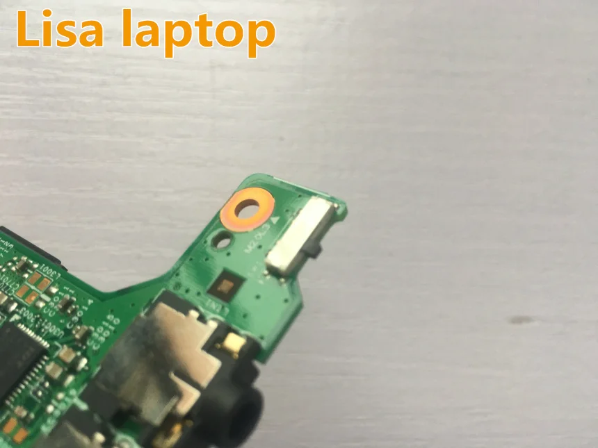 Для DELL 02HW9 VOSTRO 3400 3500 аудио разъем карты/платы CN-002HW9 48.4ES09 Запечатанный