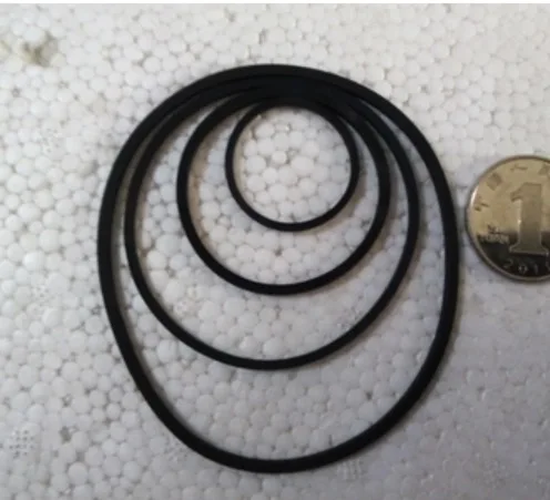 

5Pieces/Lot Diameter:25-34mm Width:2mm Thickness:2mm VCR player DVD LD Card Audio Tansmission Drive Belt