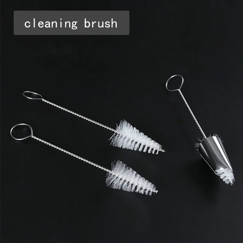 304 Stainless Steel Nozzle Cleaning Brushes, Household Cleaning Tools for Kitchen, 3 PCs per Set,