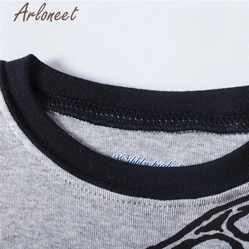 Одежда arloneet, топы с рисунками для маленьких мальчиков, хлопковые шорты футболка с динозавром пляжная рубашка для мальчиков, костюм из 2 предметов Детская летняя одежда для мальчиков