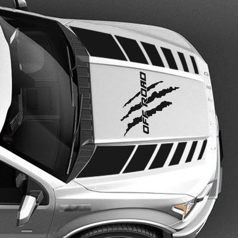 Автомобильная наклейка 3 шт лопатка коготь царапины графические виниловые автомобильные аксессуары наклейки графические виниловые наклейки для FORD F150 - Название цвета: set