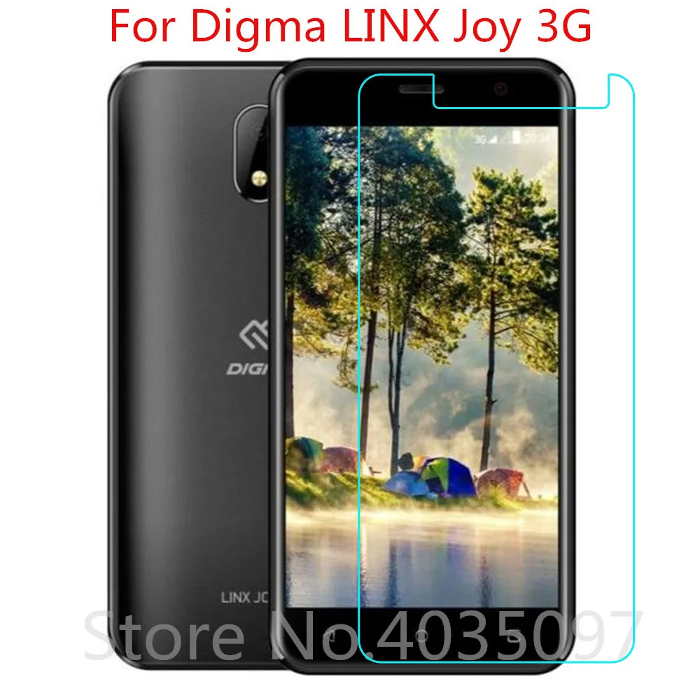 

2.5D 9H Glass For Digma LINX Joy 3G Screen Protector Tempered Glass For Digma LINX Joy 3G Anti-Scratch Protective Film