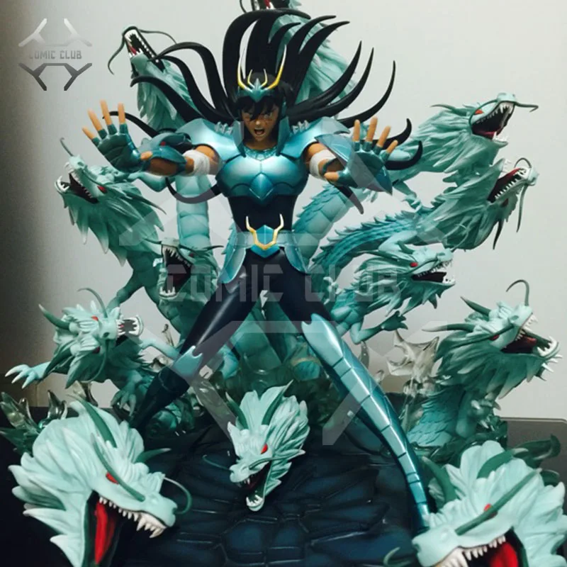 Comic-клуб в наличии Saint Seiya Bronze Shiryu 100 Rising Dragons GK смолы для коллекции | Игрушки и хобби