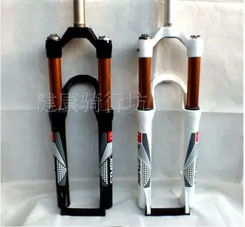 

Kalosse Oil gas MTB front suspesnion, 26 inch Alloy lock Air forks ,26/27.5er 100*9mm travel 120mm 1.7kg/pc