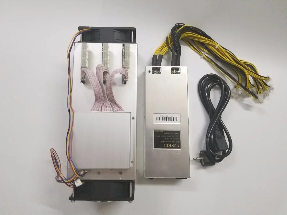 YUNHUI новейший 14nm Asic Майнер BTC BCH Майнер используется Ebit E9 Plus 9T(с psu) низкая цена, чем antminer S9 хороший экономичный Майнер