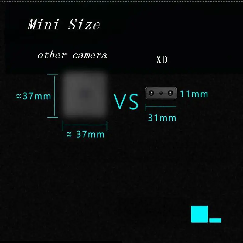 Новинка XD wifi мини камера 1080P HD маленькая wifi мини видеокамера ИК ночного видения микро камера обнаружения движения pk XW Автомобильный видеорегистратор