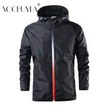 Voobuyla новинка осень зима спортивные толстовки для мужчин на молнии однотонная ветрозащитная куртка мужской Спортзал Фитнес Бег куртка с капюшоном спортивная одежда