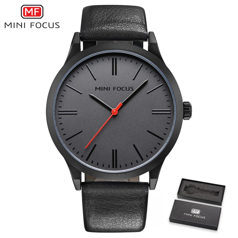 MINIFOCUS наручные часы для мужчин лучший бренд класса люкс известный мужской часы кварцевые часы наручные кварцевые часы Relogio Masculino MF0058G. 04 - Цвет: As Picture