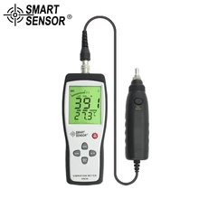 Цифровой Виброметр 0,1~ 199,9 м/с высокоточный датчик типа отсоединенный ручной вибродетектор тестер Манометр анализатор AS63B