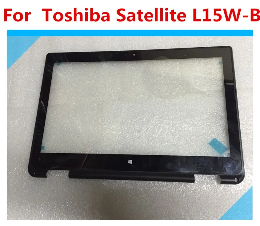 Для Toshiba Satellite L15W-B1303 L15W-B1310 сенсорный экран дигитайзер стекло с рамкой