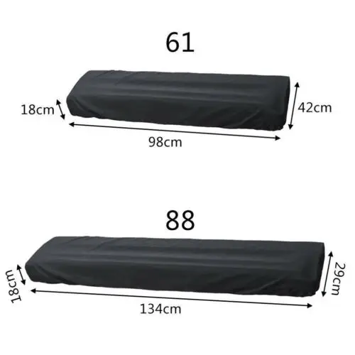 

Electronic Digital Piano Pouch Keyboard Storage Bag Waterproof Cover Dust Proof Durable Foldable For 88 Or 61 Key High Quality