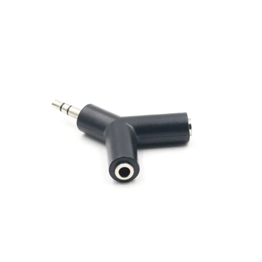 JRGK 3,5 мм двойной адаптер с аудиоразъемом Y shape Male to 2 Female наушники AUX сплиттер для MP3 динамики для мобильного телефона разъем