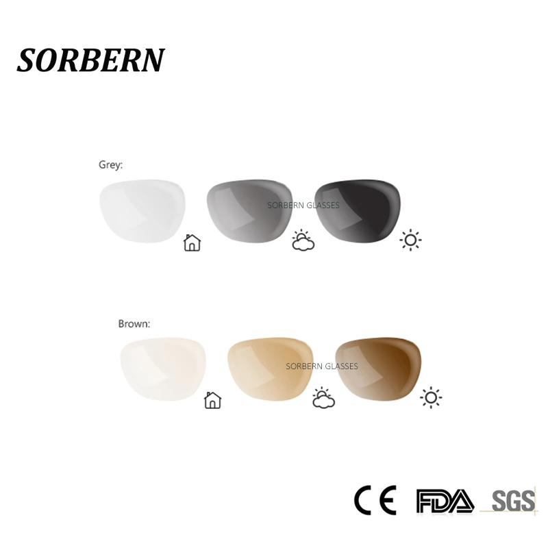 gray photochromic lens