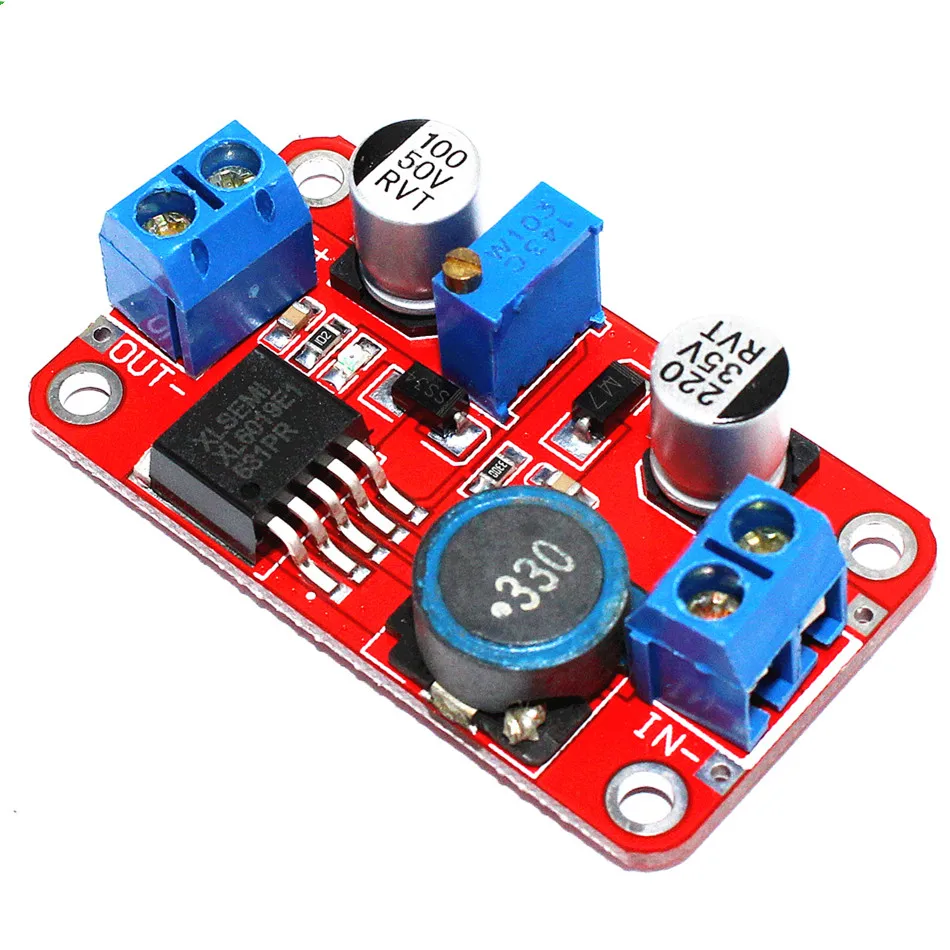 

XL6019 DC-DC Step Up Converter DC DC Step-up Booster 3-35V to 5-40V 4A Adjustable Adapter Module Power Supply Voltage Regulator