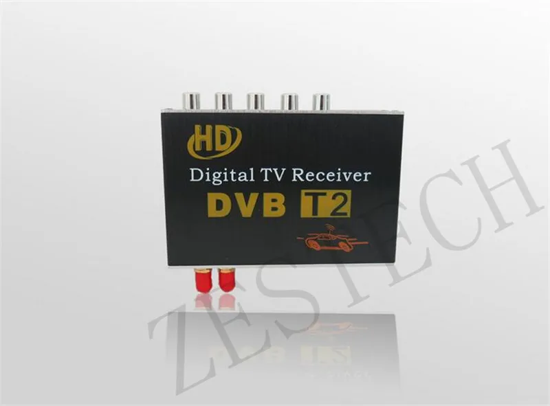 Автомобильный тв приемник dvb-t 2 для автомобиля dvd-плеер Автомобильный цифровой ТВ приемник тюнер коробка