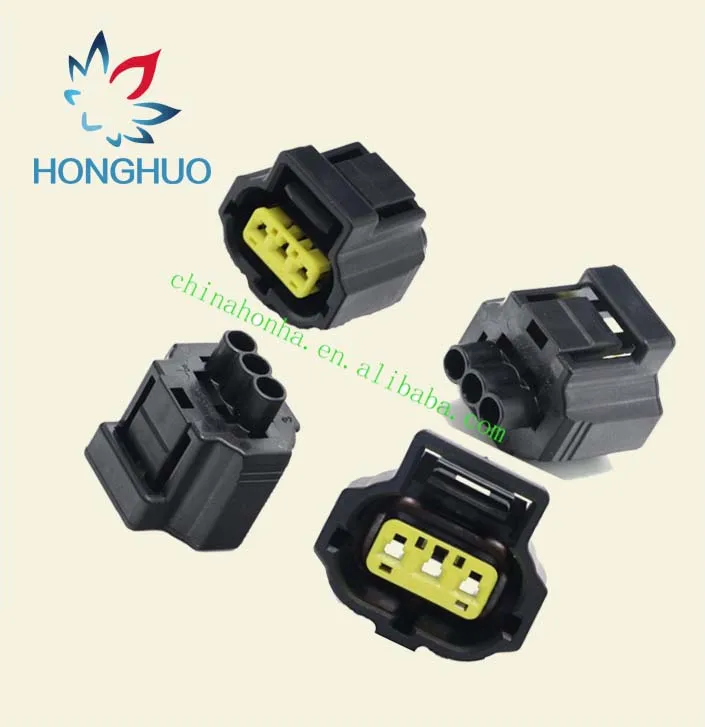 

Free shipping 3pin for Volvo S60 S80 XC60 XC90 camshaft eccentric shaft position sensor wiring connector 174357-2 368523-1