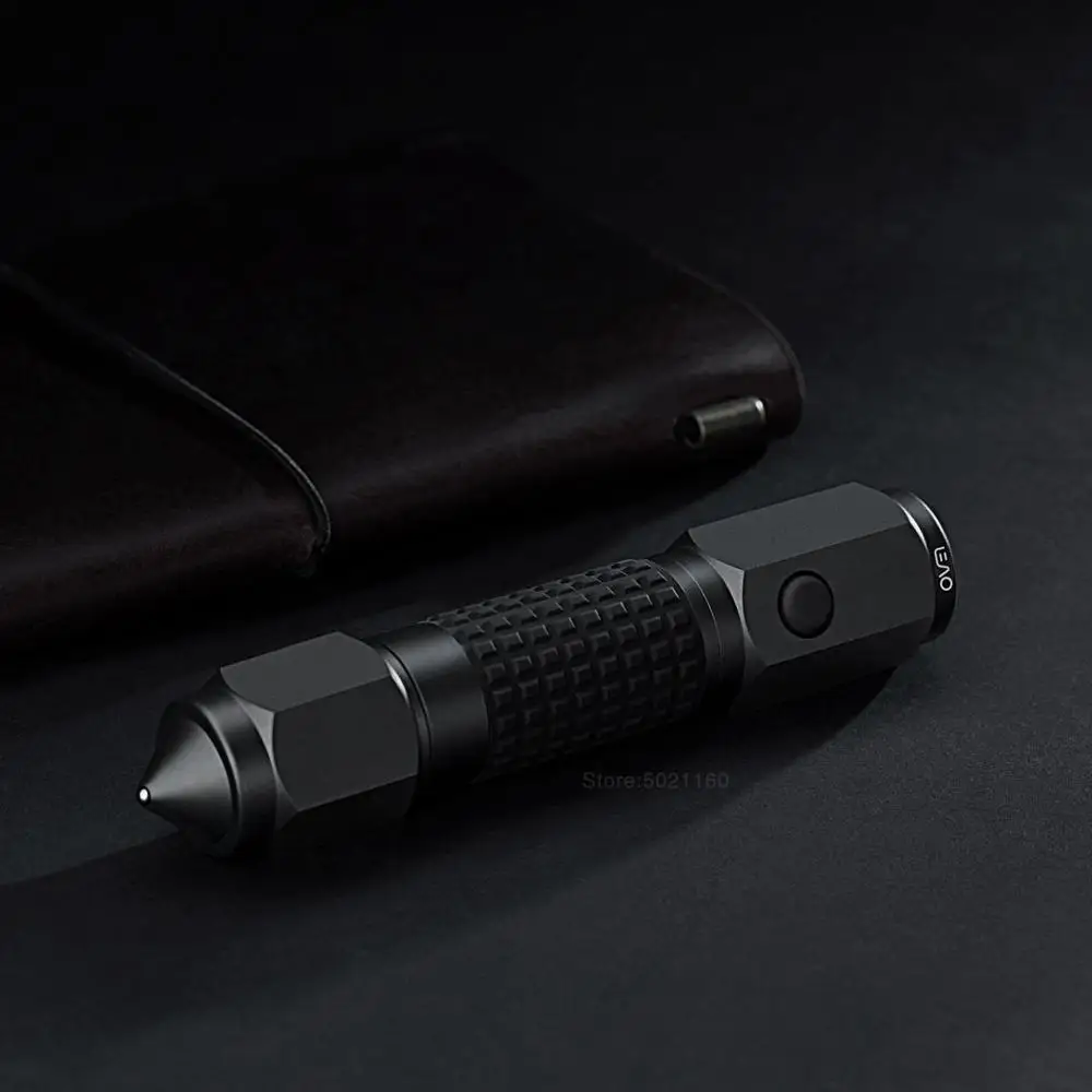 XIAOMI MIJIA LEAO фонарик портативный автомобильный молоток безопасности A10 светодиодный уличный фонарик водонепроницаемый SOS flash Спасательный Инструмент стеклянный выключатель