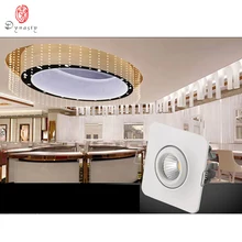 Мини светодиодный светильник на пуху алюминиевые квадратные точечные светильники COB подсветка ювелирных изделий счетчик шкаф высокого качества утопленные скрывающие светильники