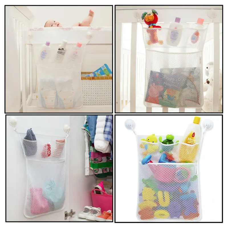 Badewanne Spielzeug Mesh Aufbewahrungstasche Organizer Stuff Tidy Net ^