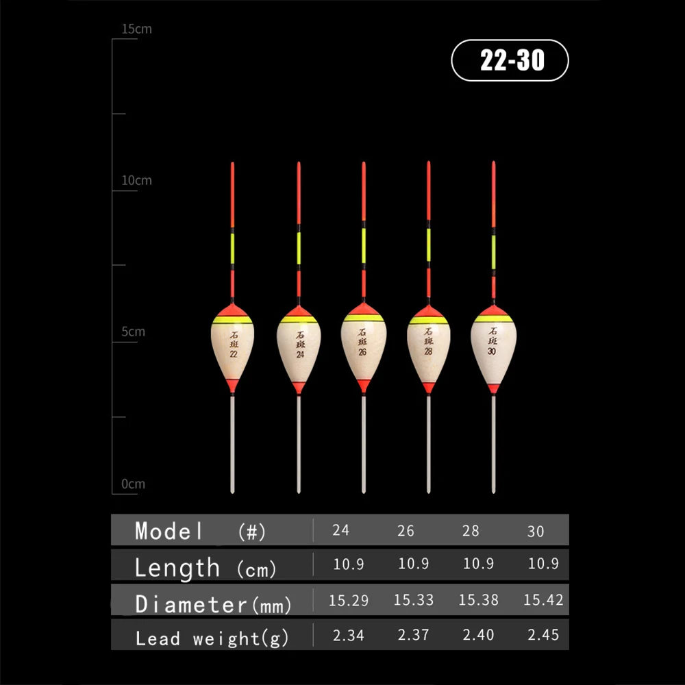 2 шт. леска для ловли карпа поплавок группа композитный материал для рыболовных снастей вертикальные различные стили Рыболовные Поплавки аксессуары