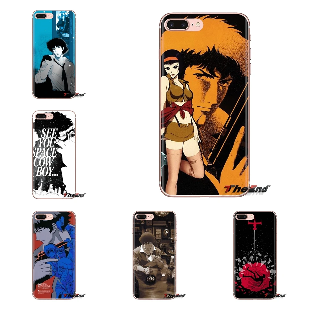 Pro Spike Spiege Cowboy Bebop For LG Spirit Motorola Moto X4 E4 E5 G5 G5S G6 Z Z2 Z3 G2 G3 C Play Plus Mini Transparent TPU Case |