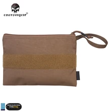 EmersonGear 10 дюймов X 7 дюймов файл Карманный Многофункциональный Молл Военная нейлоновая поясная сумка Combat EM9329CB Coyote коричневый