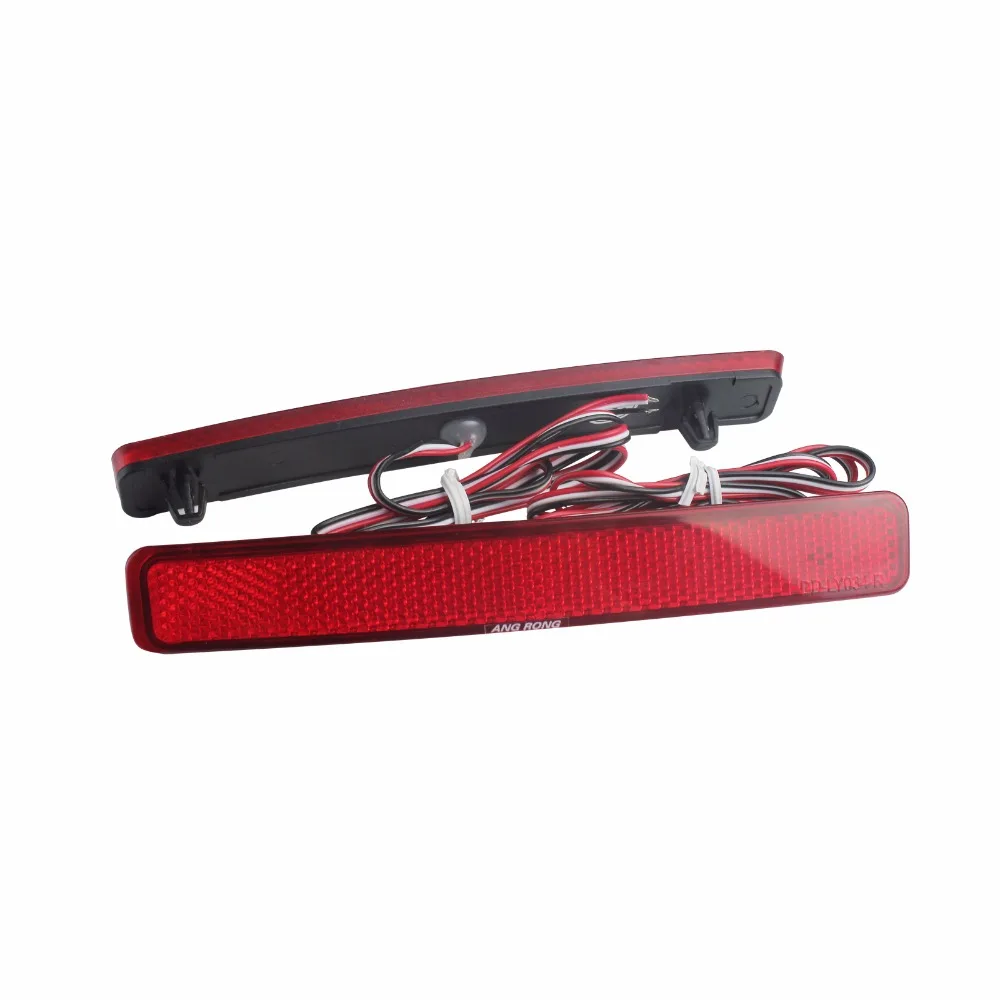 ANGRONG Red Lens Rear Bumper Reflector LED Tail Light For VW T5 Transporter/Caravelle/Multivan (pre-facelift) 2003-2011(CA243) ANGRONG Red Lens Rear Bumper Reflector LED Tail Light For VW T5 Transporter/Caravelle/Multivan (pre-facelift) 2003-2011(CA243)