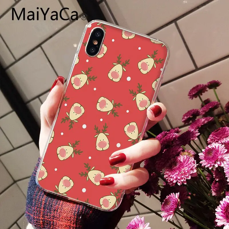 MaiYaCa теплый зимний праздник кофе на заказ фото мягкий чехол для телефона iPhone X XS MAX 6 6s 7 7plus 8 8Plus 5 5S SE XR