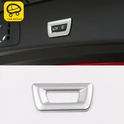 CarManGo для BMW F48 X1 2016 2017 2018 авто-Стайлинг багажника дверной переключатель отделкой Замена перегородки багажника чехол стикер внешний