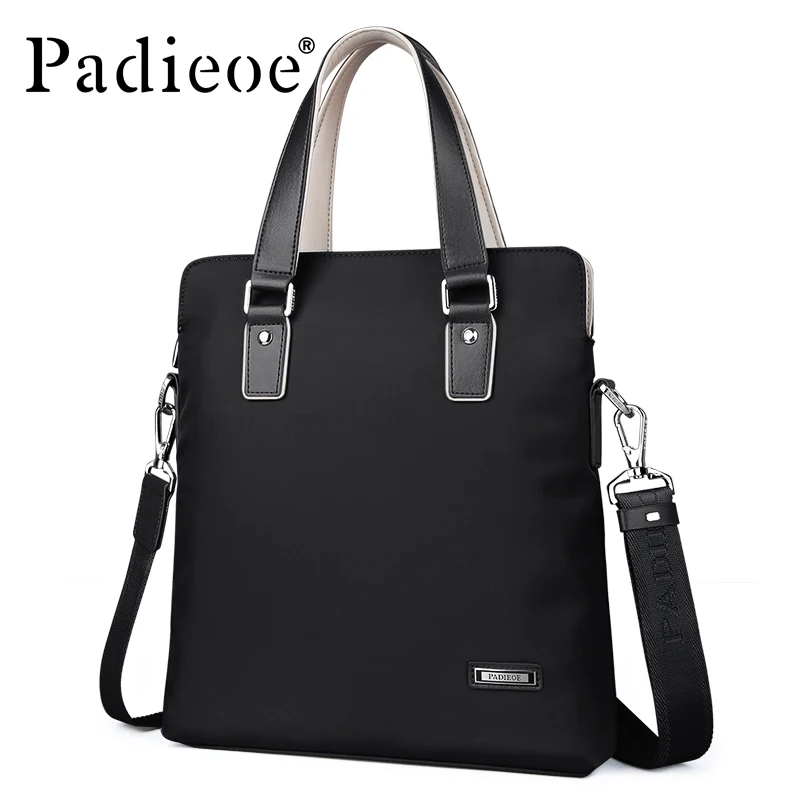 Padieoe нейлоновый портфель для мужчин, сумка-мессенджер, водонепроницаемая мужская сумка, ts, мужская сумка на плечо, Повседневная Деловая мужская сумка для путешествий