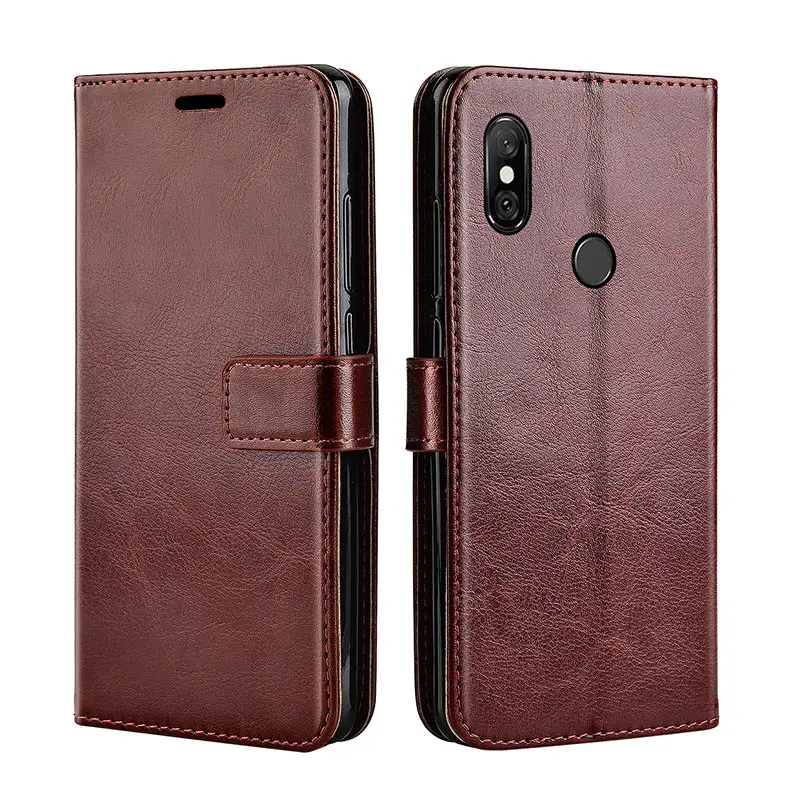 

Leather Case For Xiaomi Redmi Note 6 Pro Case Flip back Cover Phone Case For on Xiaomi Redmi Note 6 Note6 Pro 6.26"