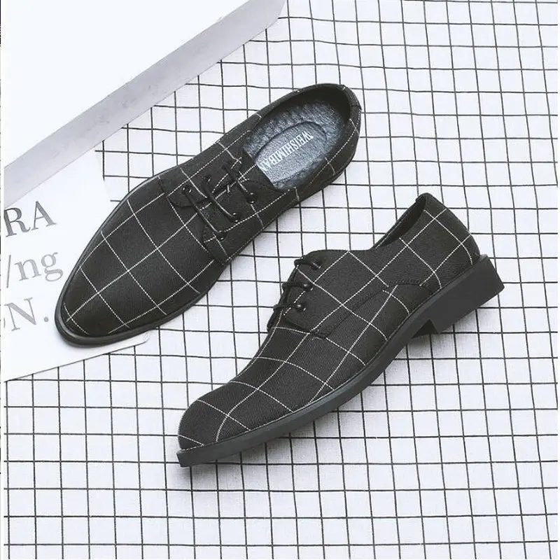 Высококачественная Мужская официальная обувь; Кожаные Туфли-оксфорды для мужчин; итальянская модель года; свадебные туфли-броги; A51-59
