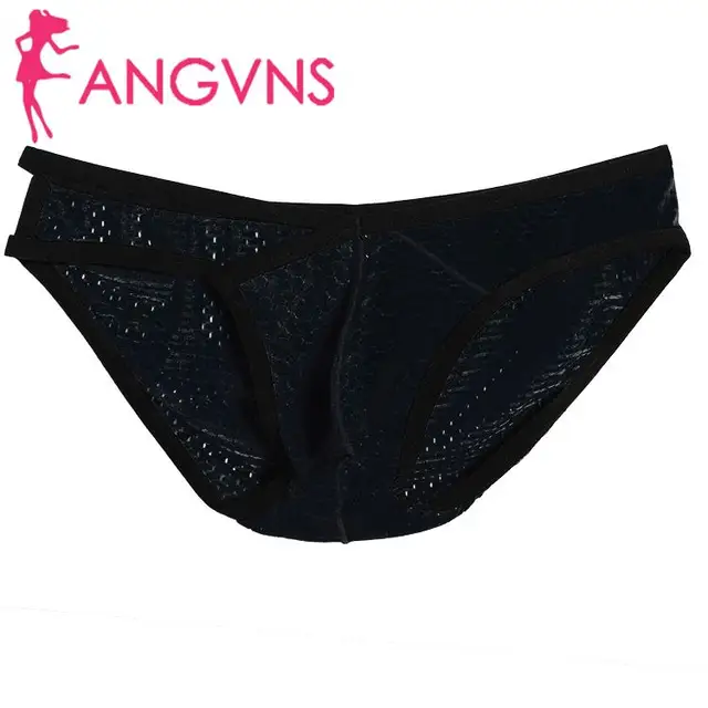 None Avidlove Brief Out Breathable Underwear Hollow Triangle Men Brief Underpants