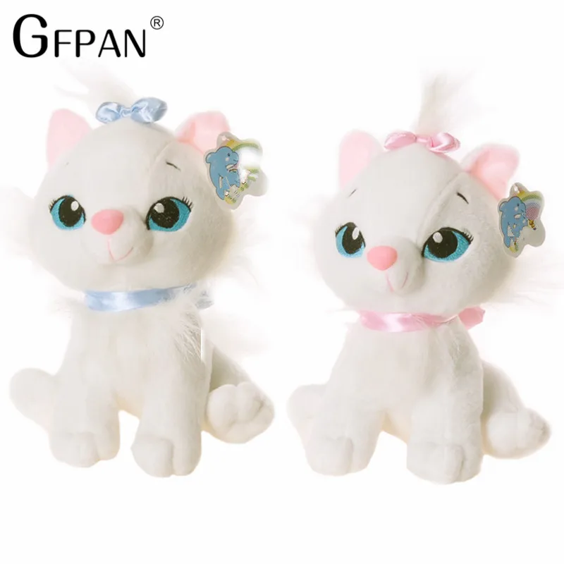

GFPAN New Fashion 18CM Super Kawaii Aristocats Cat Plush Toys Marie Cat Plush Dolls Soft Stuffed Animals Toys For Kids Baby