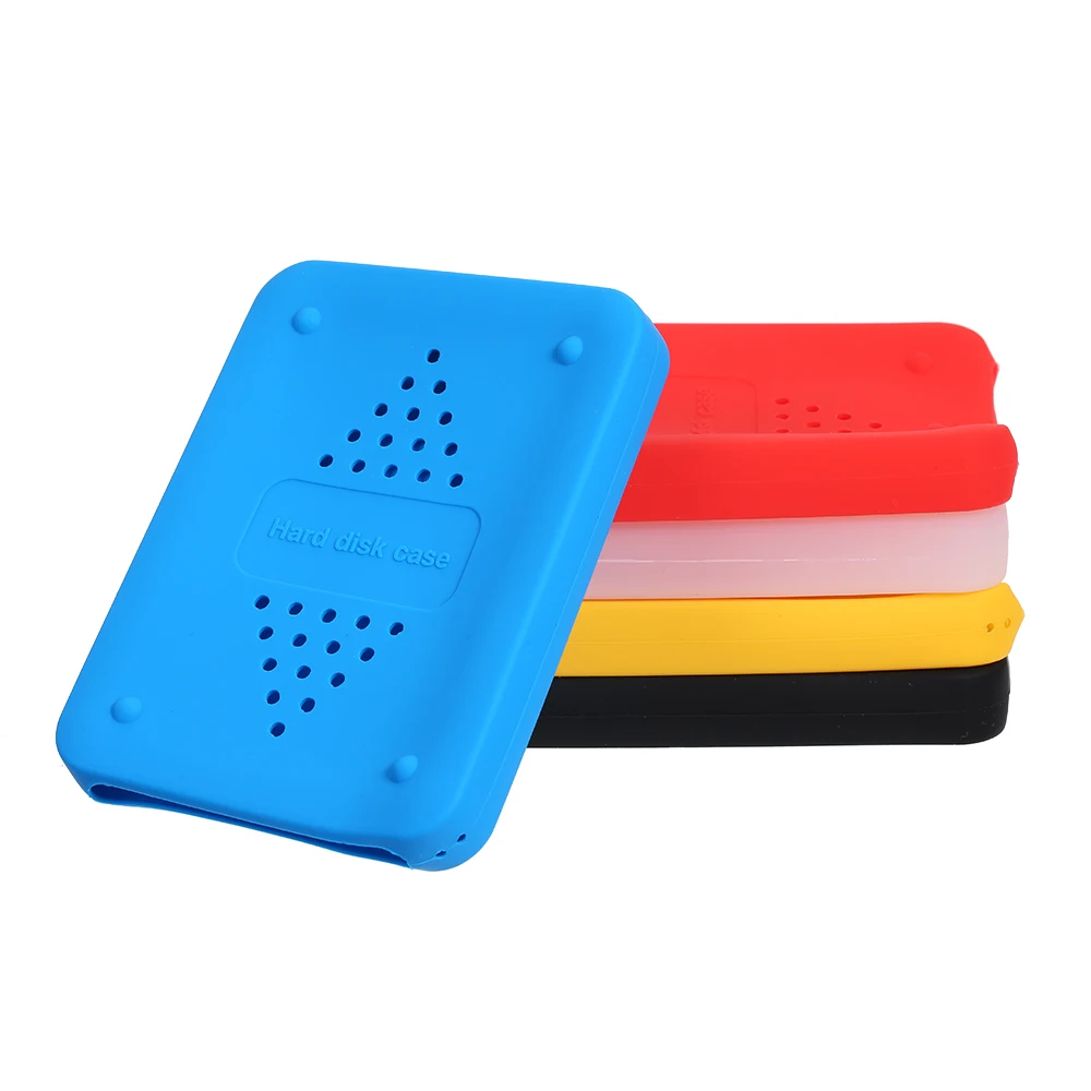 2018 NEW 2.5inch HDD Silicone Case Hard Drive Disk Cover Protector Skin Ultra Soft 2.5\