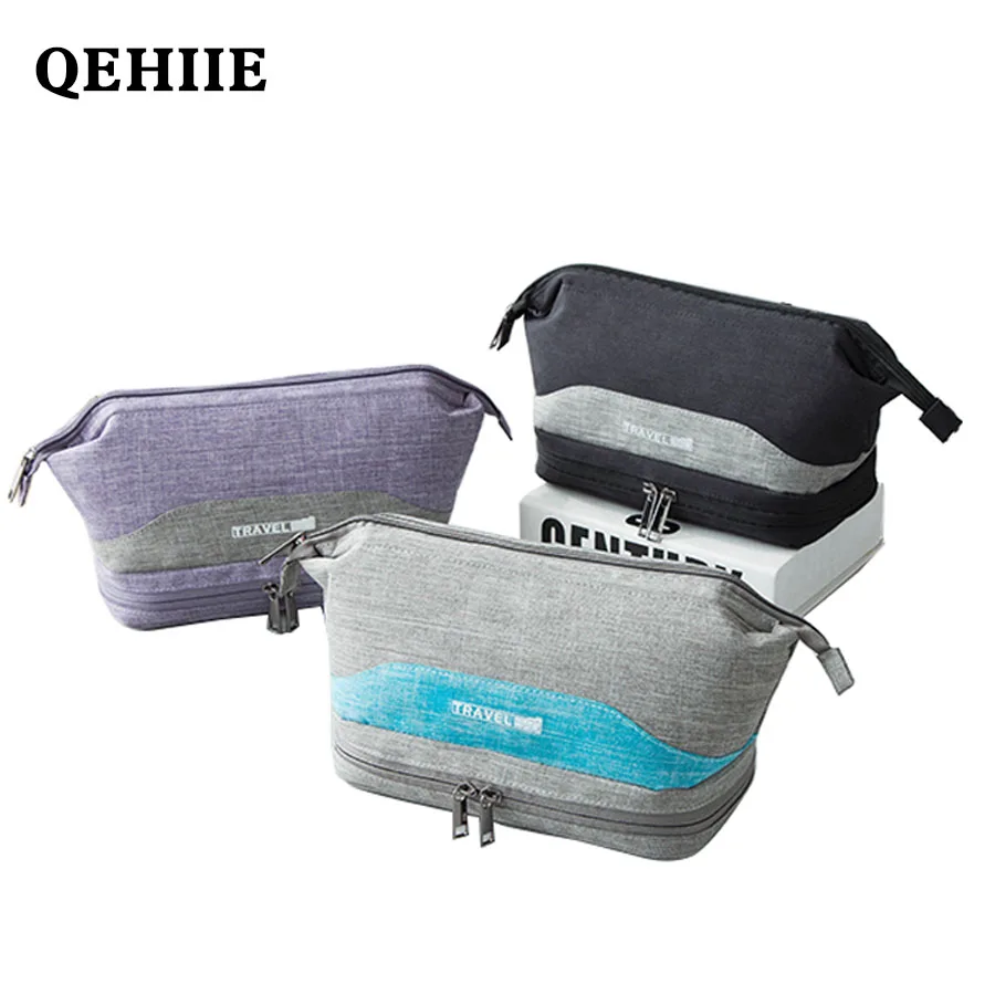 QEHIIE cosmetic bag travel organizer men
