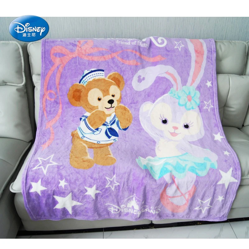 

DisneyLand Duffy Mickey Mouse Super Soft Flannel Throw Blanket for Children Kids (Believe in Magic)Summer Throw Duffy