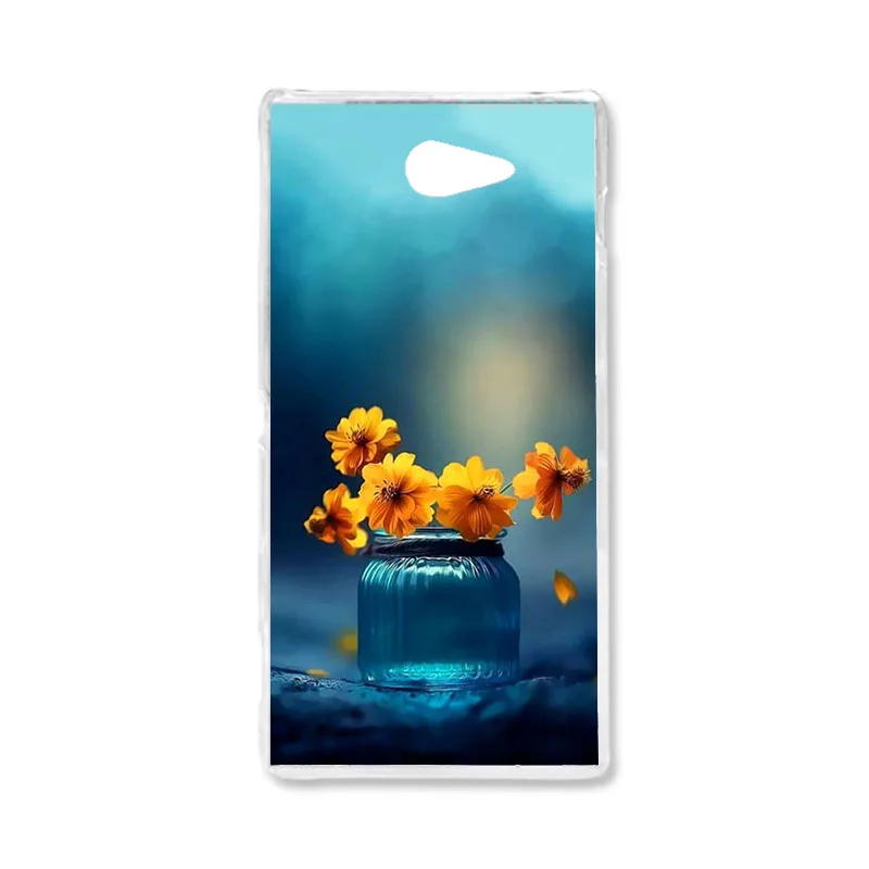 TAOYUNXI Мягкий чехол из ТПУ для sony Xperia M2 чехол s для sony M2 S50H D2303 D2305 D2306 dual D2302 4,8 дюймов гибкий чехол с рисунком "сделай сам" - Цвет: Q084