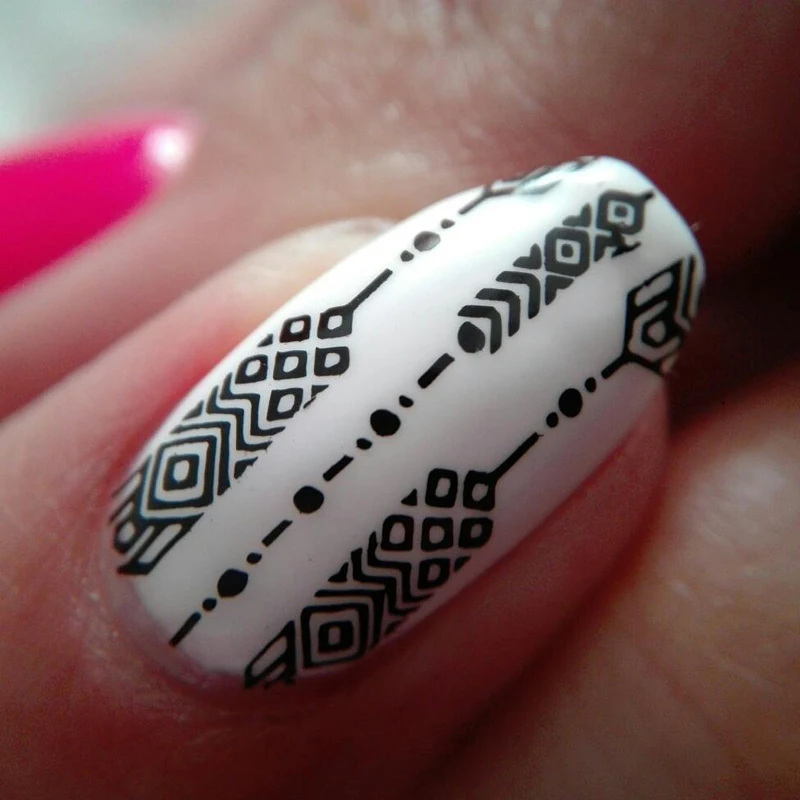 Дизайн ногтей пластины штамп штампы букв прямоугольник из нержавеющей стали DIY лак для ногтей, Печать Маникюр ногтей трафарет шаблон