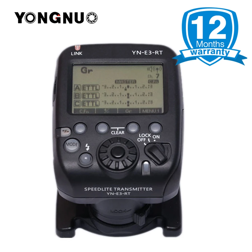 

YONGNUO Official YN-E3-RT IITTL Flash Radio Trigger Speedlite Transmitter as ST-E3-RT Compatible YONGNUO YN600EX-RT II for Canon