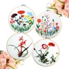 New1pc деревянное ручное устройство для вышивки крестом, кольцо для вышивки бамбуковой рамкой, Круглый обруч для вышивки, инструменты для шить... ► Фото 2/6