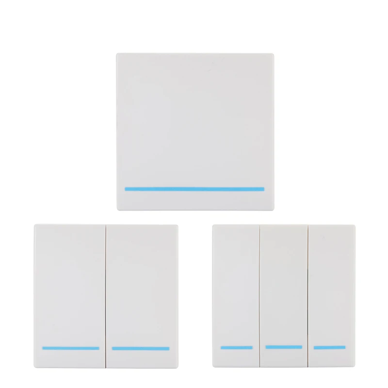 

Wireless 433 MHz Universal Wireless Remote Control Switch AC 110V 220V 1CH Relay Receiver Module & Wall Panel RF Remote Controls