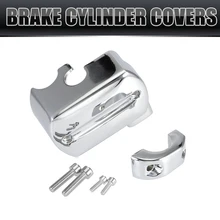 Couvercle de maître-cylindre de frein chromé pour Yamaha v-star XVS 650 1100 1999-2007 réservoir livraison gratuite D05