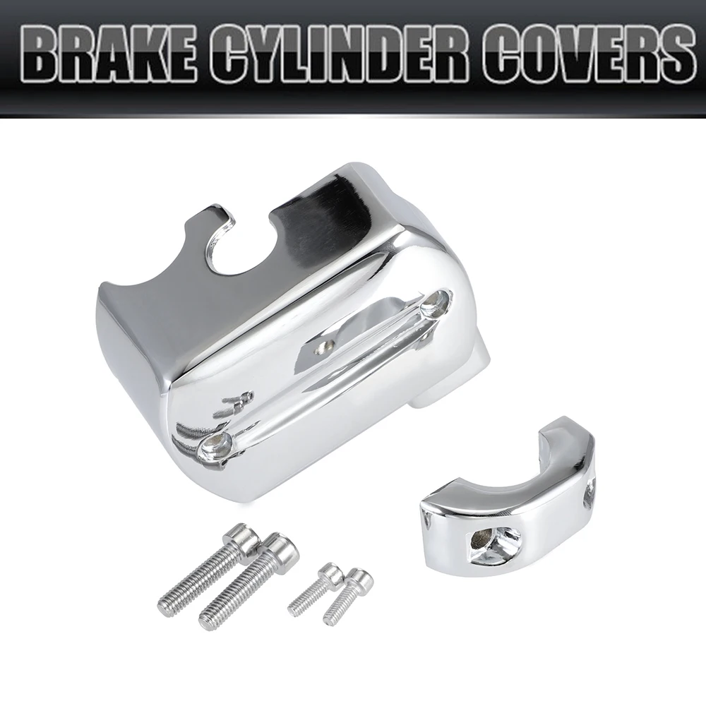 Tanie Chrome cylinder hamulca głównego pokrywa dla Yamaha v star XVS 650 1100 1999 2007 Reservoir Freeshipping D05